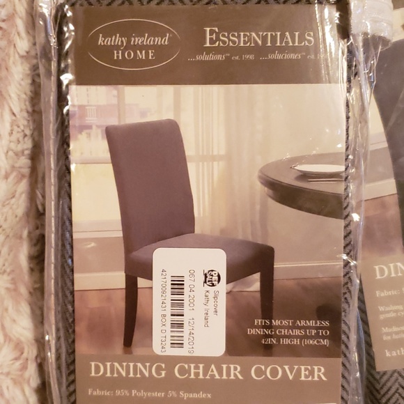 kathy ireland Accents 2 Santa Barbara Dining Room Chair Slipcover